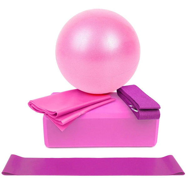 5 Pcs Ensemble de Blocs de Ballon de Yoga